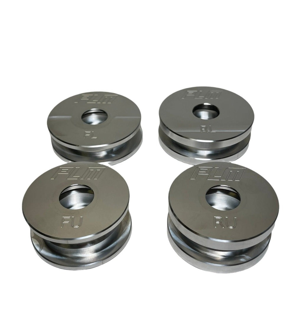 Precision Works Rear Subframe Bushing Inserts - Tesla Model 3 PrivateLabelMfg