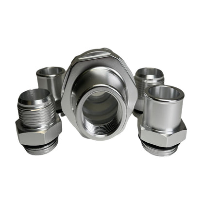 Precision Works Universal Inline Thermostat Housing AN16 & 1.25" Fittings PrivateLabelMfg