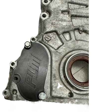 Precision Works Billet Timing Chain Tensioner Cover Plate K20C K20C1 K20C4 PrivateLabelMfg