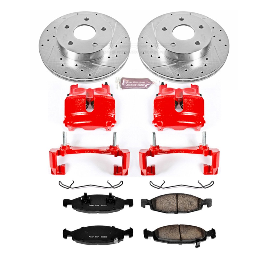 Power Stop 99-02 Jeep Grand Cherokee Front & Rear Autospecialty Brake Kit