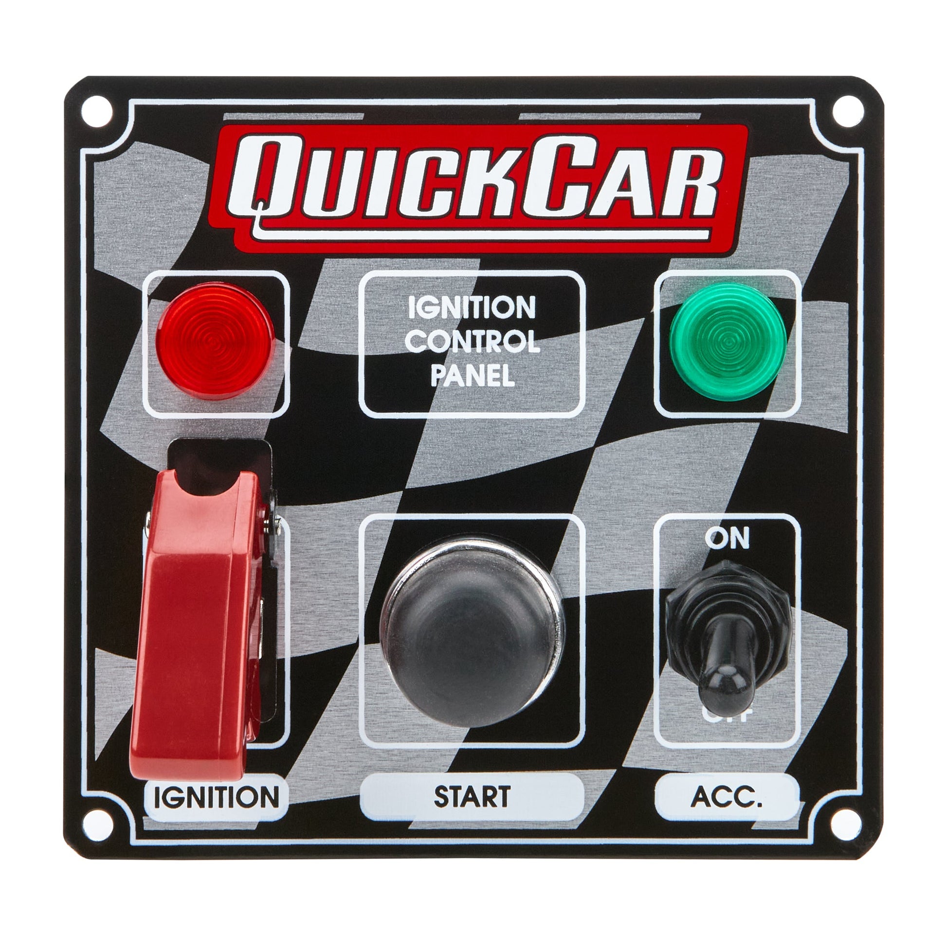 Ign. Panel 2 Switch w/Lights QUICKCAR RACING PRODUCTS