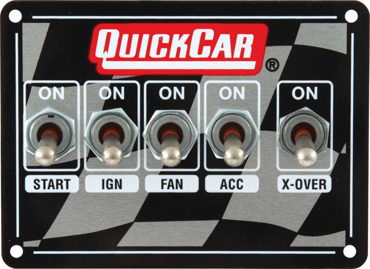 Ignition Panel Dual Box QUICKCAR RACING PRODUCTS