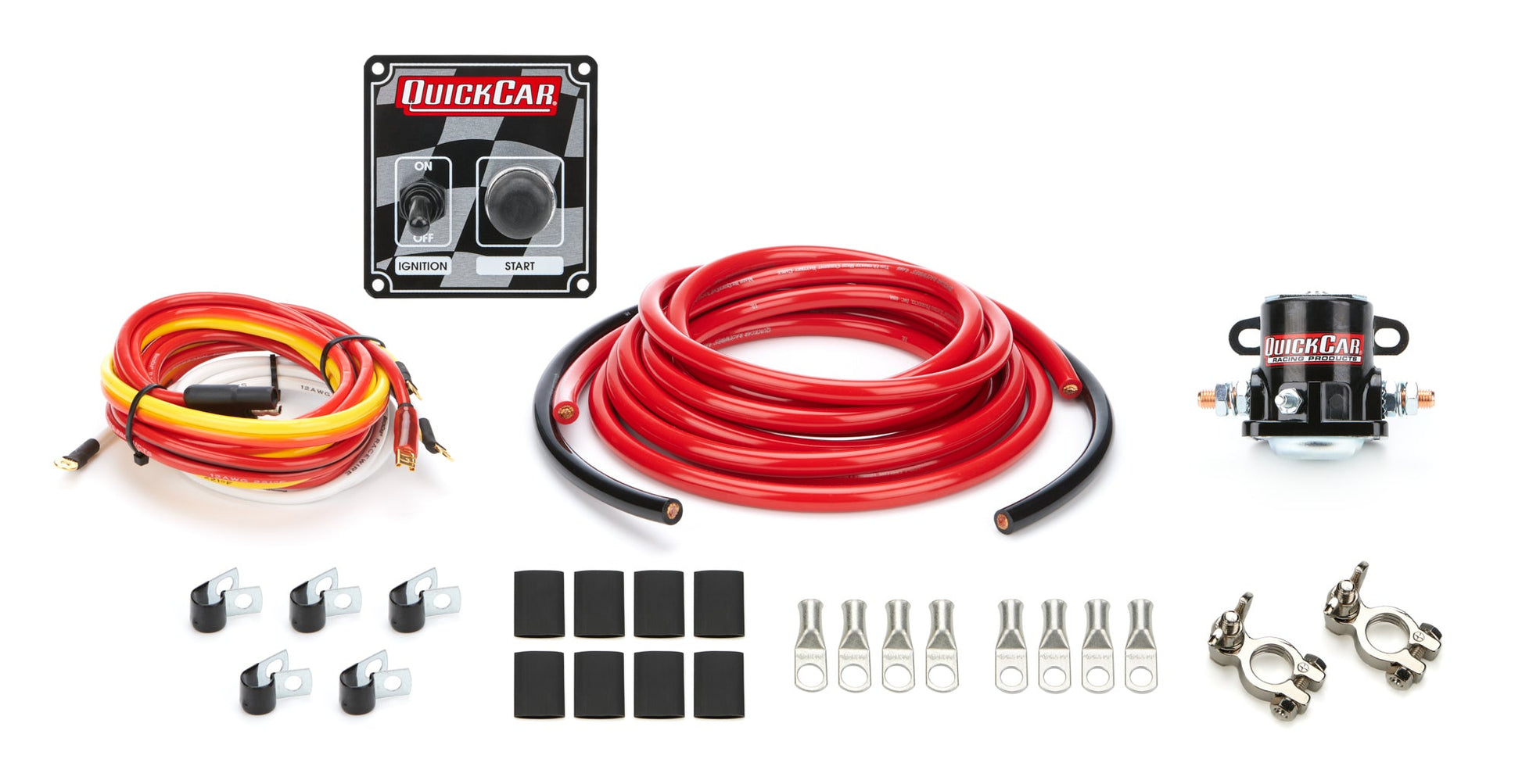 Wiring Kit 4 Gauge w/o Disconnect w/50-102 Ign QUICKCAR RACING PRODUCTS