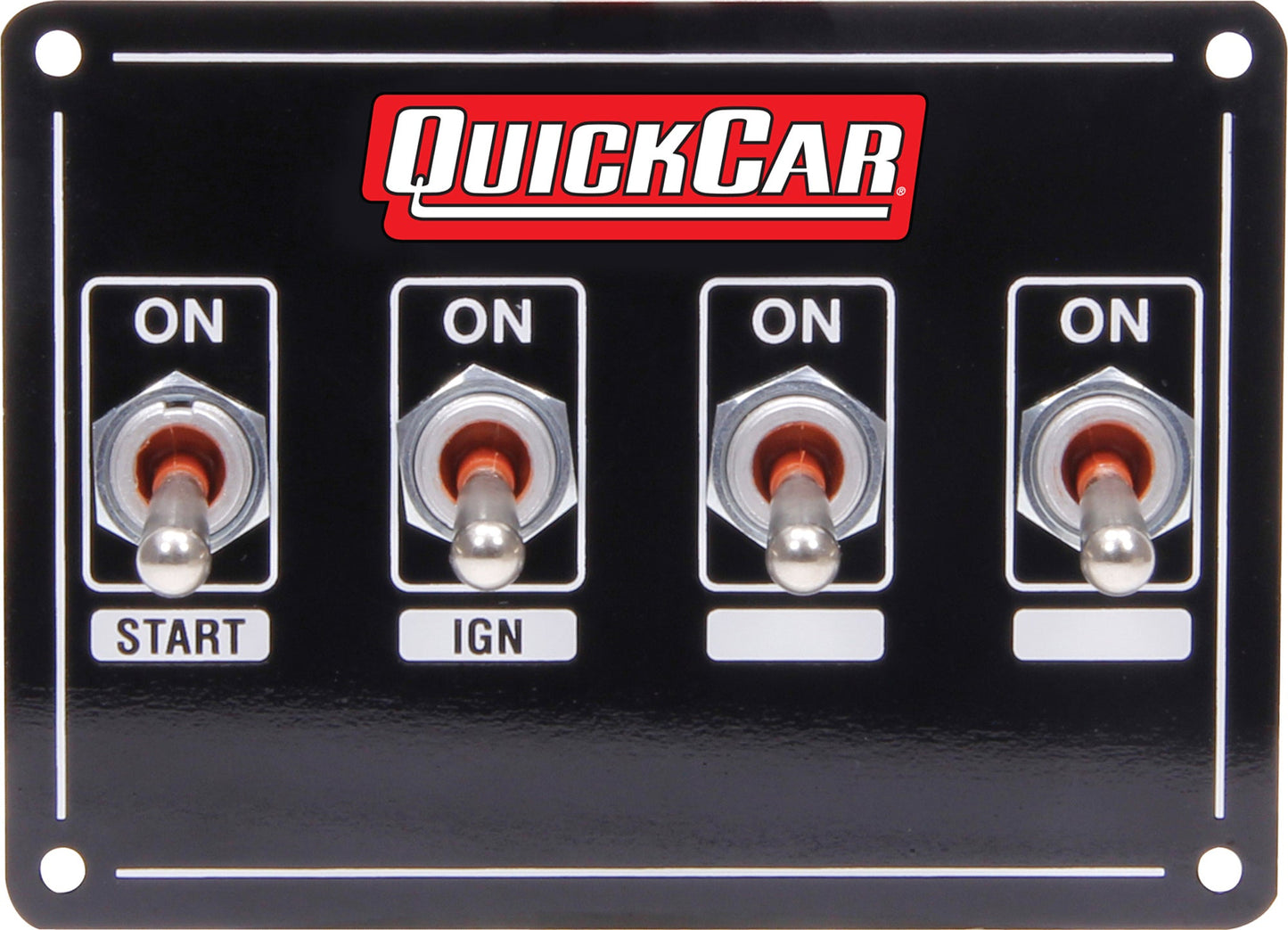 Ignition Panel Extreme 4 Switch w/ Pigtail QUICKCAR RACING PRODUCTS