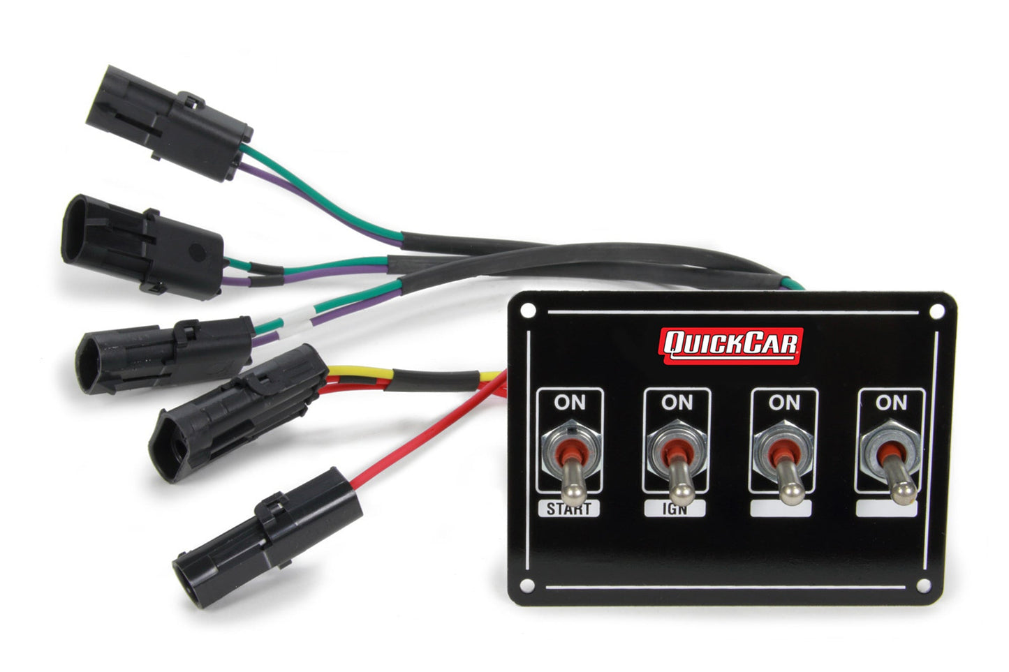 Ignition Panel Extreme 4 4-Switch Dual Mag. Pckup QUICKCAR RACING PRODUCTS
