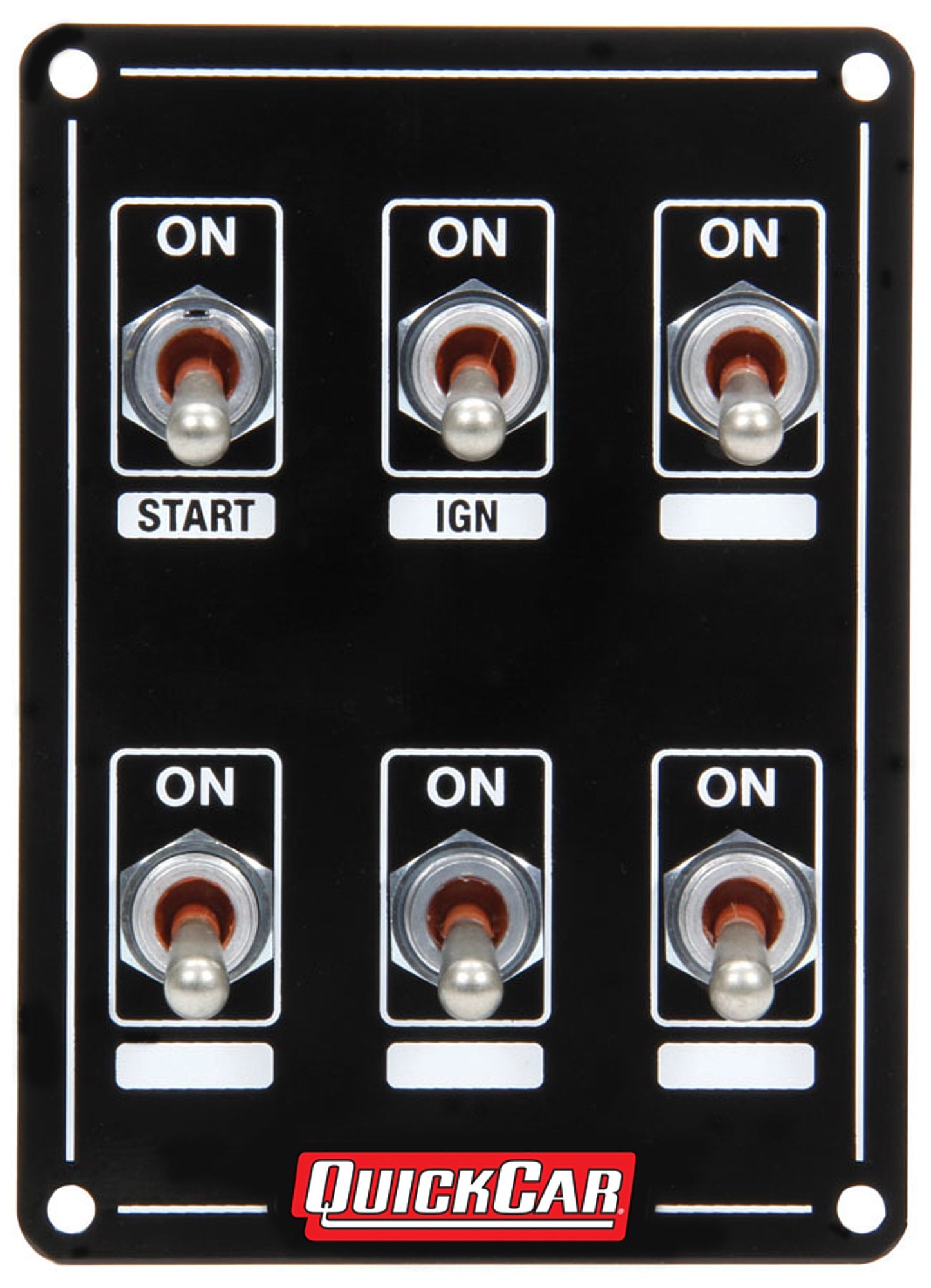 Ignition Panel Extreme 6 Switch Dual Ignition QUICKCAR RACING PRODUCTS