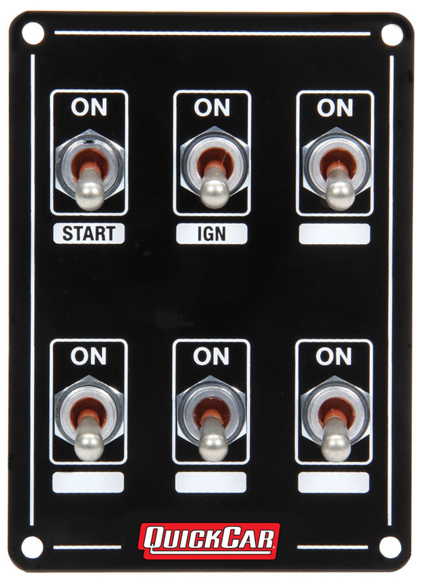 Ignition Panel Extreme 6 Switch Single Ignition QUICKCAR RACING PRODUCTS