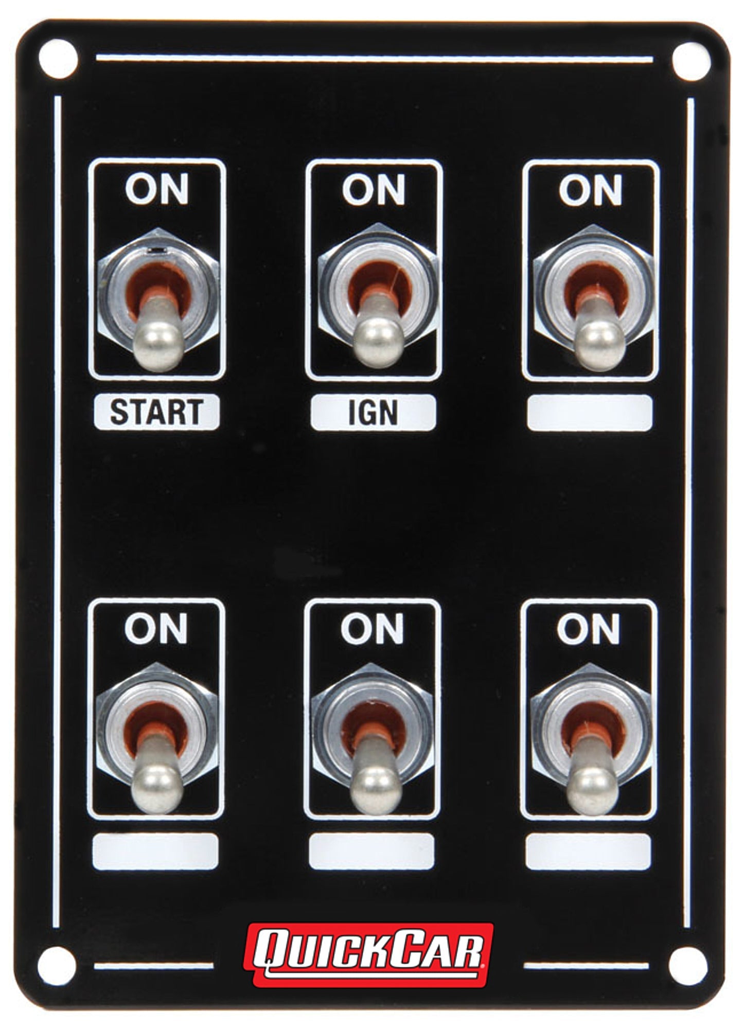 Ignition Panel Extreme 6 Switch Single Ignition QUICKCAR RACING PRODUCTS