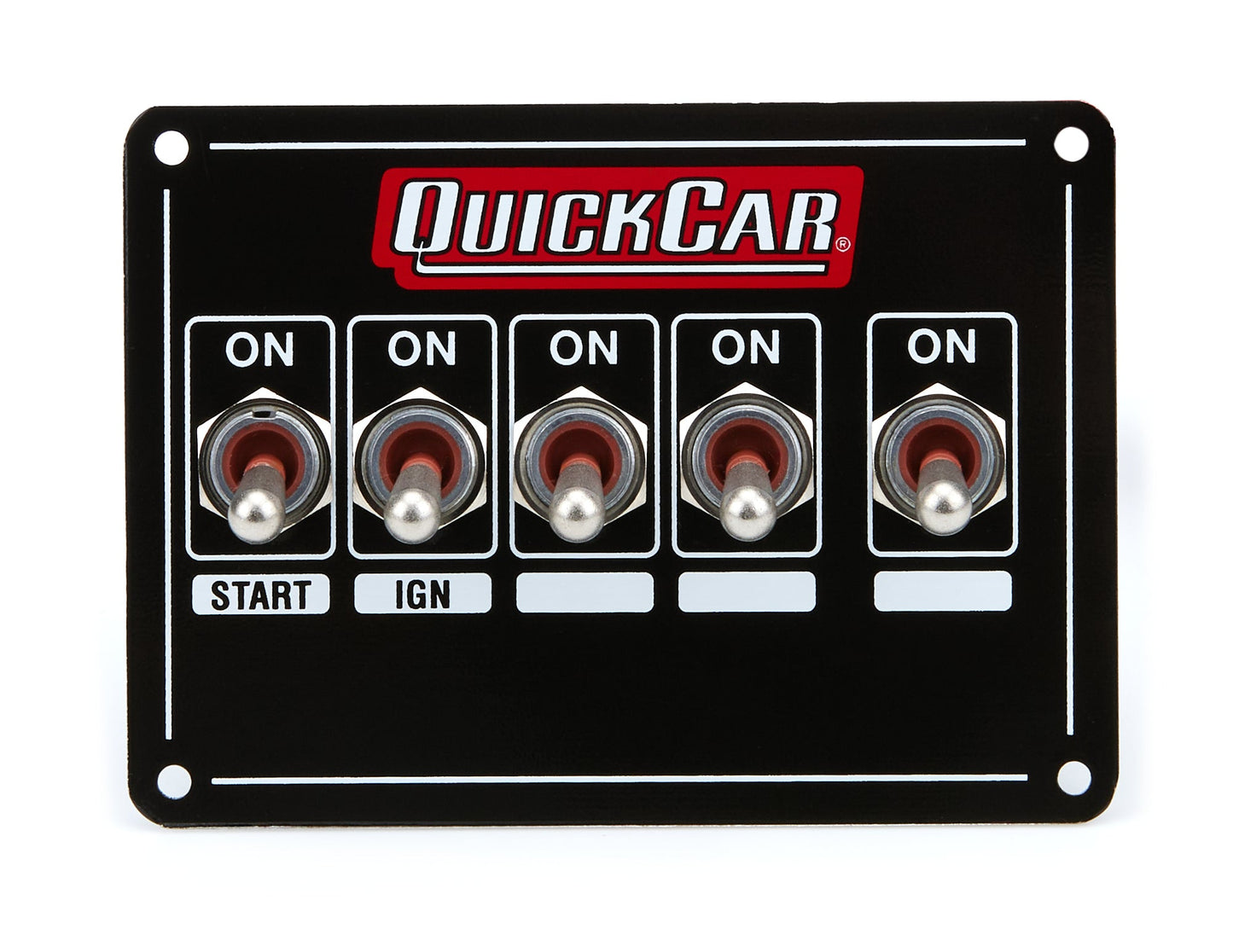 Ignition Panel - Dual Ing. w/X-Over & Acc. QUICKCAR RACING PRODUCTS