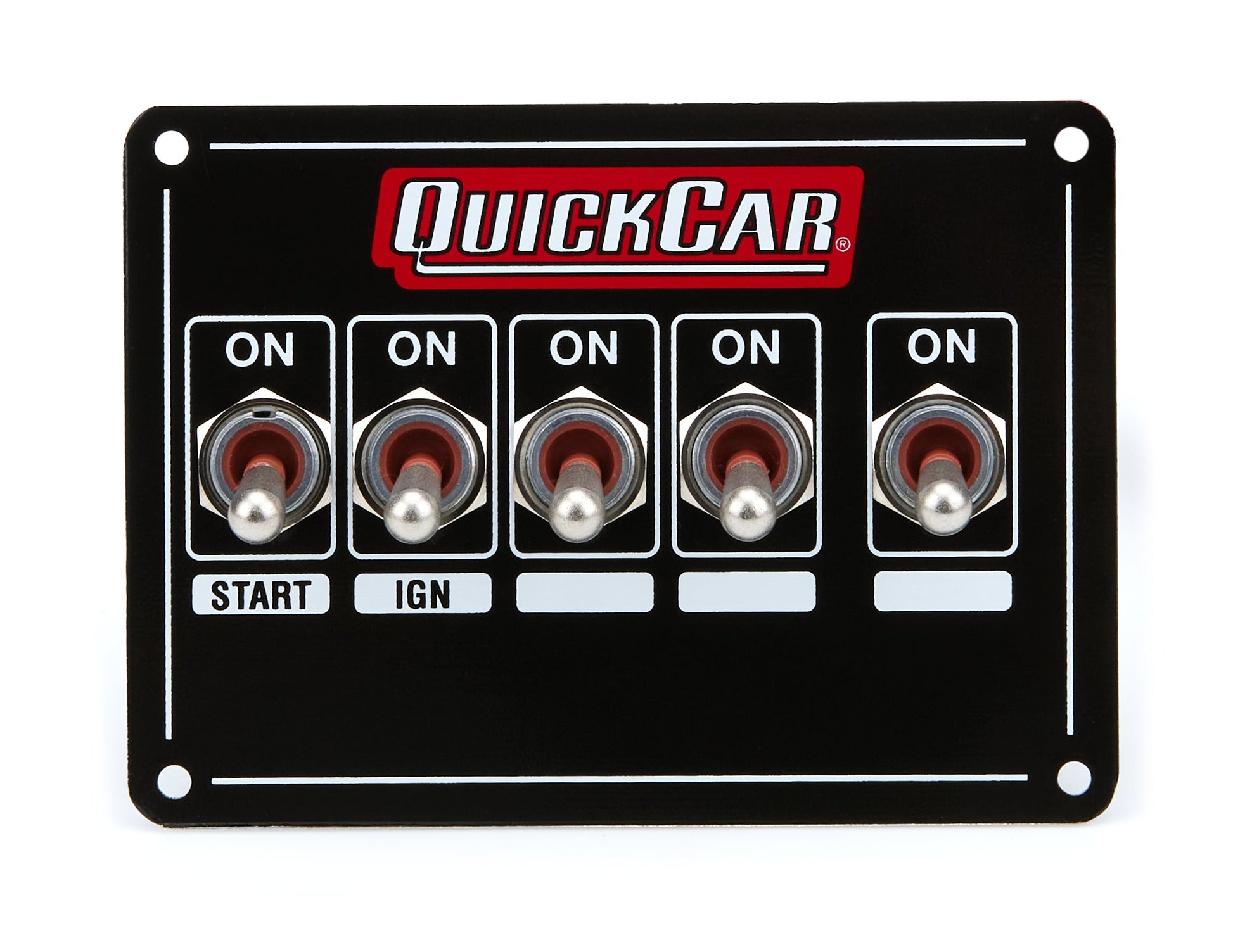 Ignition Panel - Dual Ing. w/X-Over & Acc. QUICKCAR RACING PRODUCTS