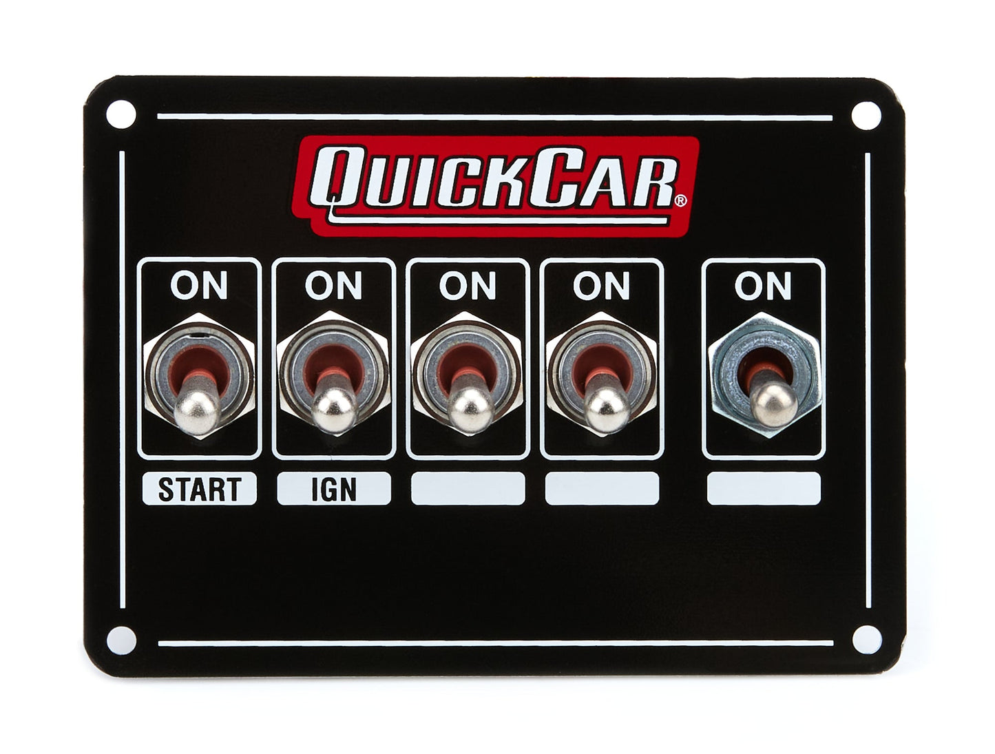 Ignition Panel - Dual Ing. w/X-Over & 3 Whl Bk QUICKCAR RACING PRODUCTS