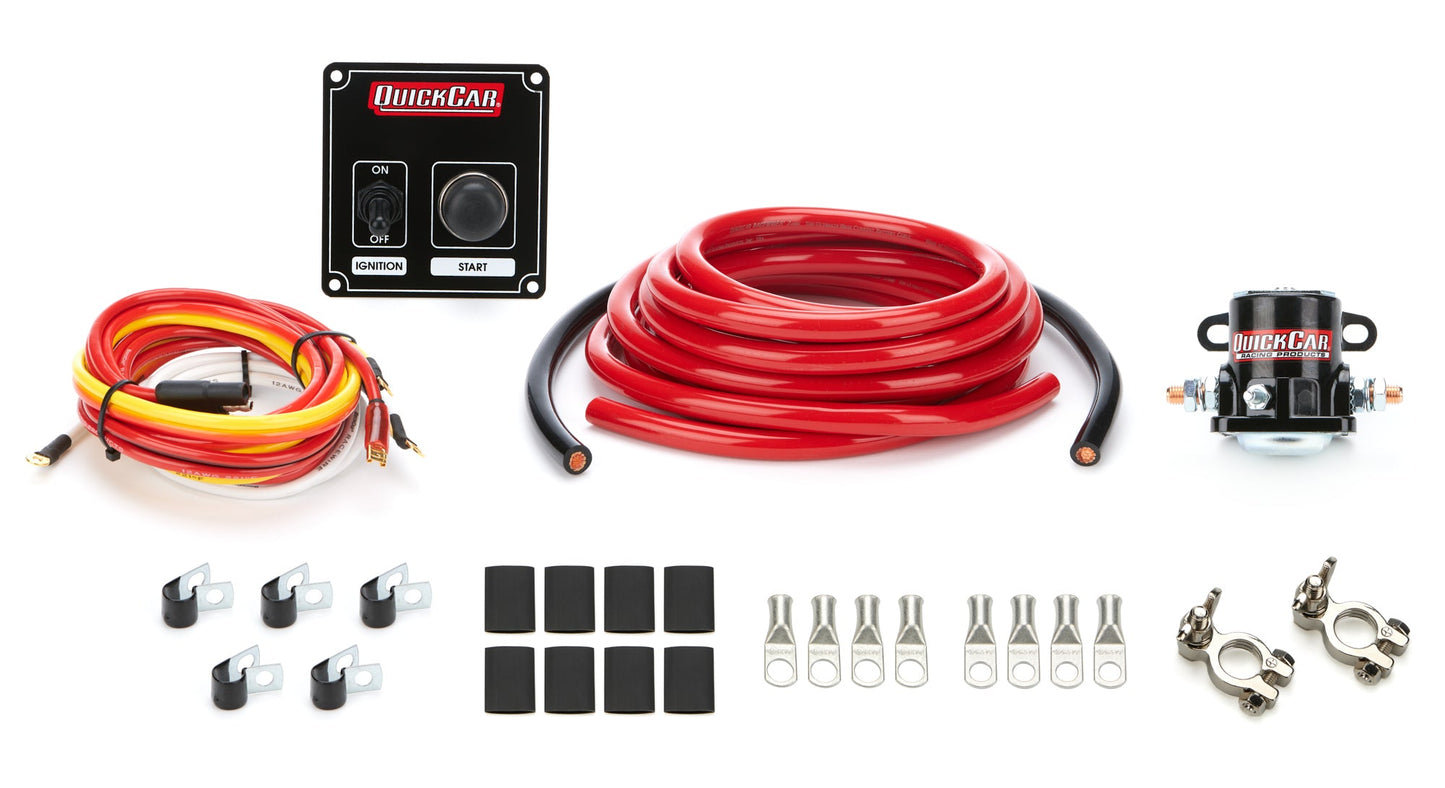 Wiring Kit 2 Gauge with 50-802 Switch Panel QUICKCAR RACING PRODUCTS