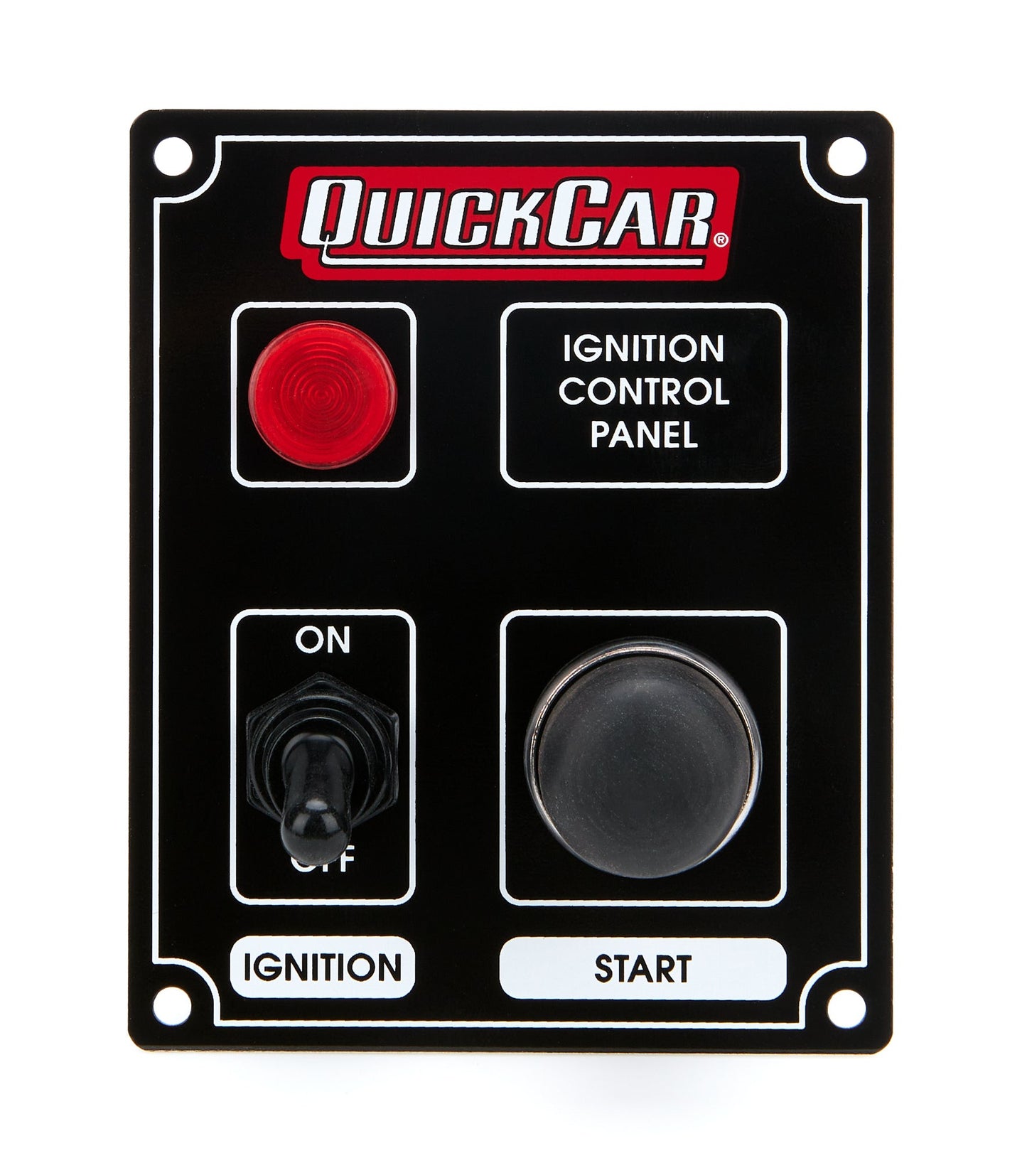 Ignition Panel Black w/ Lights QUICKCAR RACING PRODUCTS
