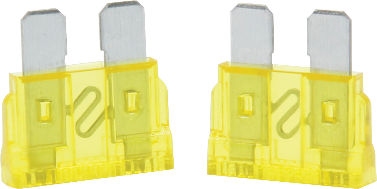20 Amp ATC Fuse Yellow 5pk QUICKCAR RACING PRODUCTS