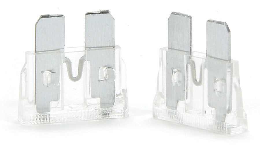 25 Amp ATC Fuse Clear 5pk QUICKCAR RACING PRODUCTS