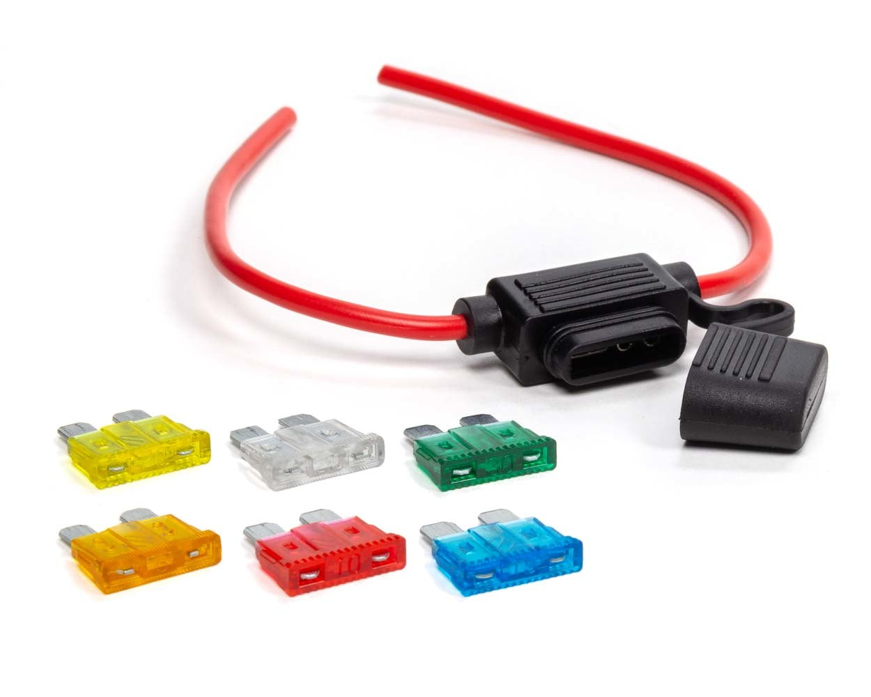 In-Line ATC Fuse Holder 12 Gauge QUICKCAR RACING PRODUCTS