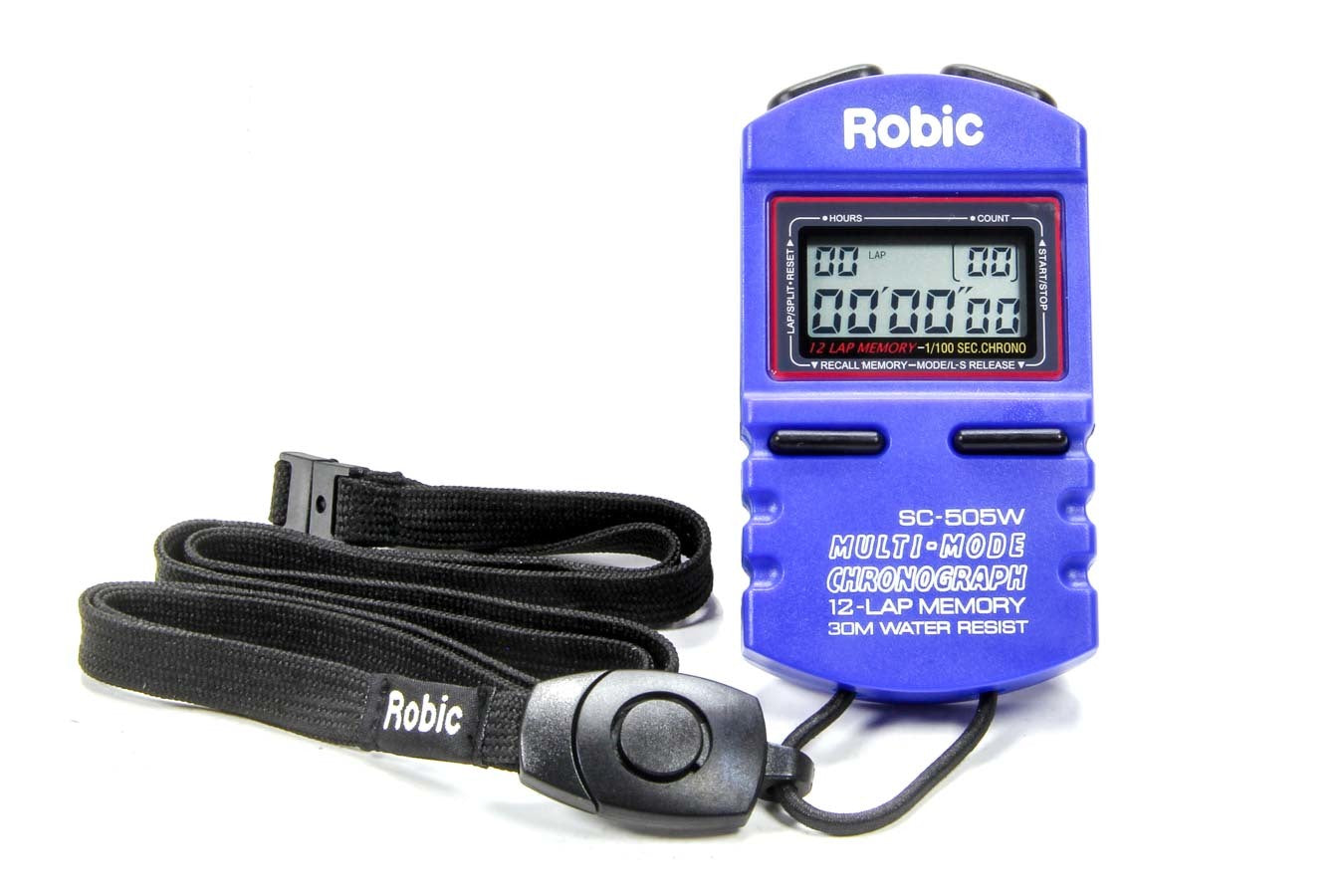 Stopwatch Blue QUICKCAR RACING PRODUCTS