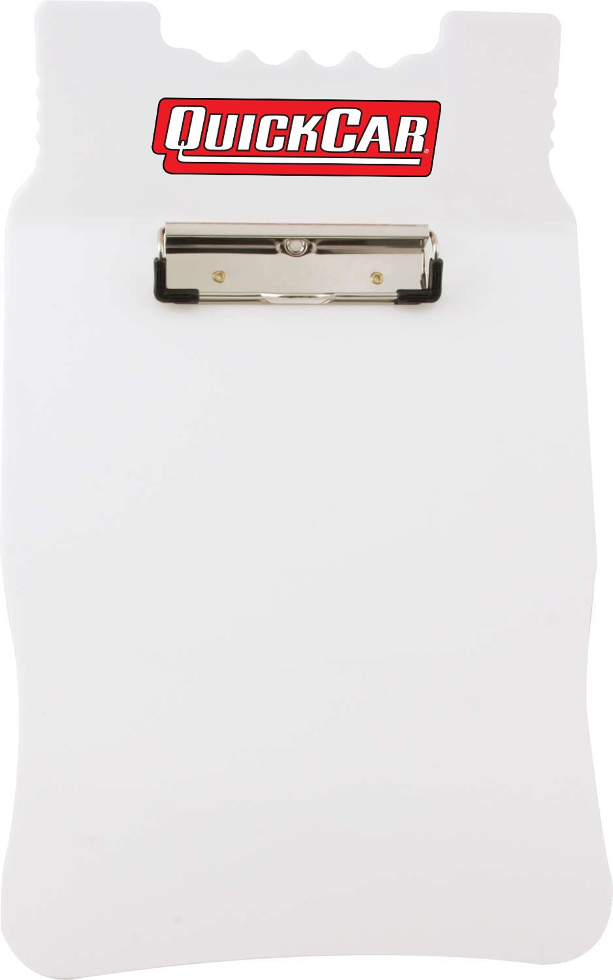 Acrylic Clipboard White QUICKCAR RACING PRODUCTS