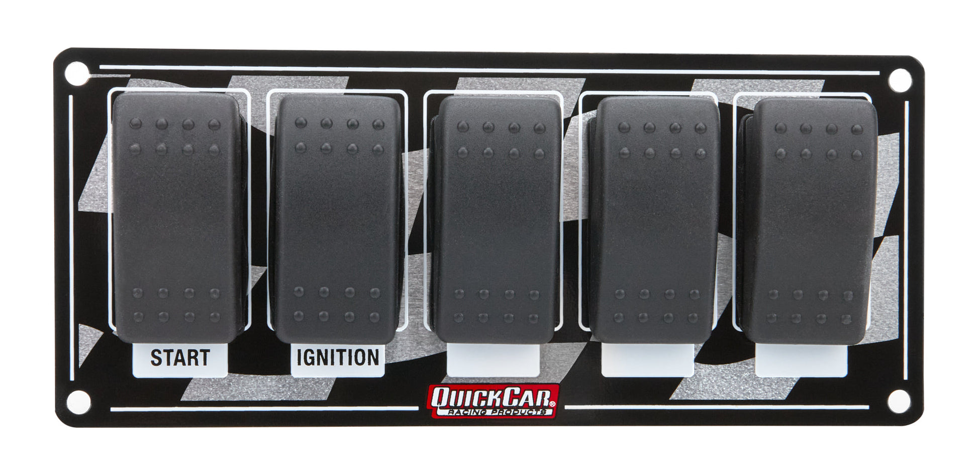 Ignition Panel w/ Rocker Switches QUICKCAR RACING PRODUCTS
