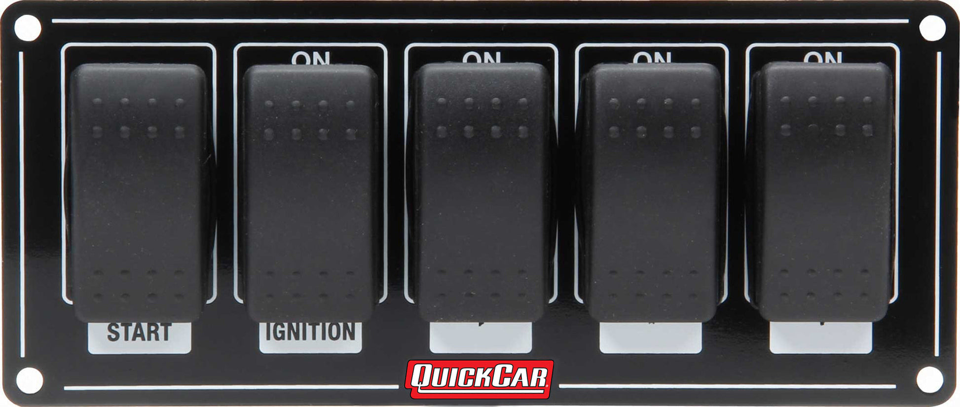 Ignition Panel w/ Rocker Switches QUICKCAR RACING PRODUCTS