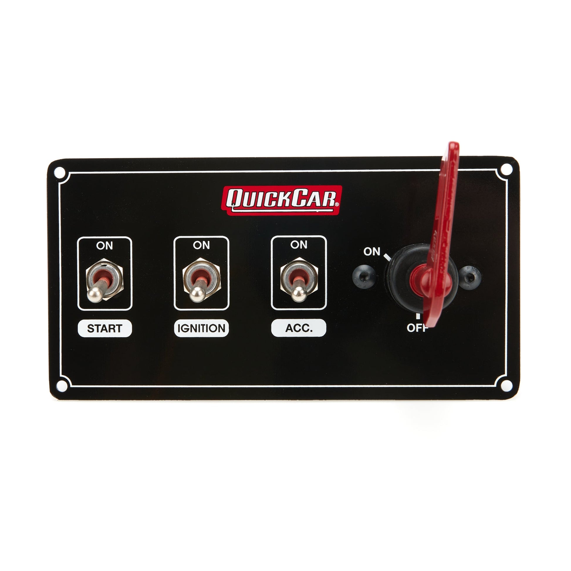Ignition Panel Weather Proof w/ MSD 1 Acc. QUICKCAR RACING PRODUCTS