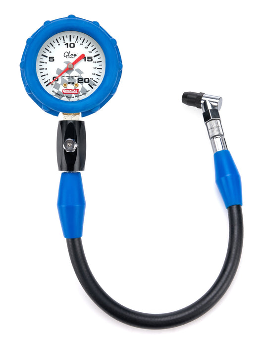 Tire Gauge 20 PSI Glo Gauge QUICKCAR RACING PRODUCTS