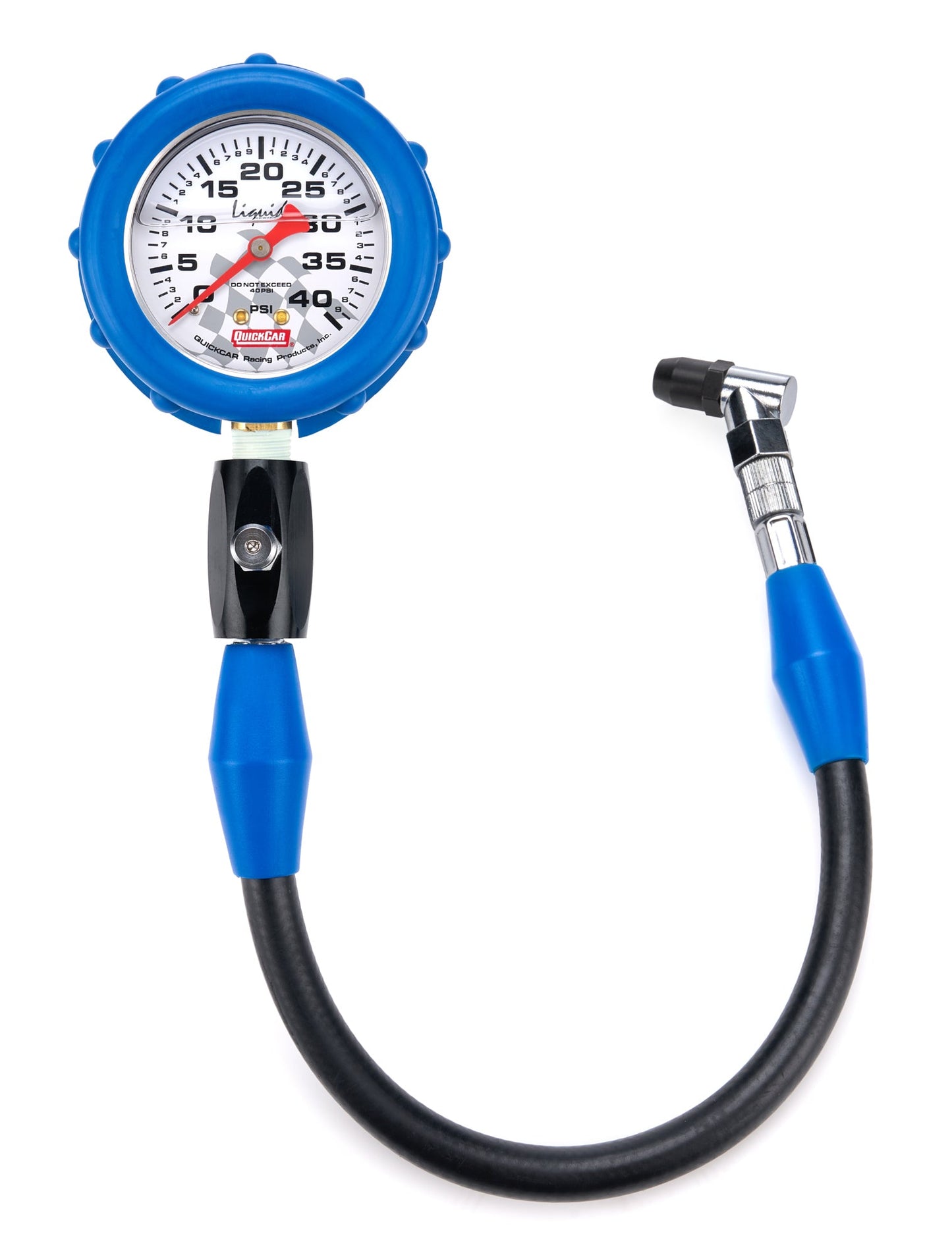 Tire Gauge 40 PSI Liquid Filled QUICKCAR RACING PRODUCTS