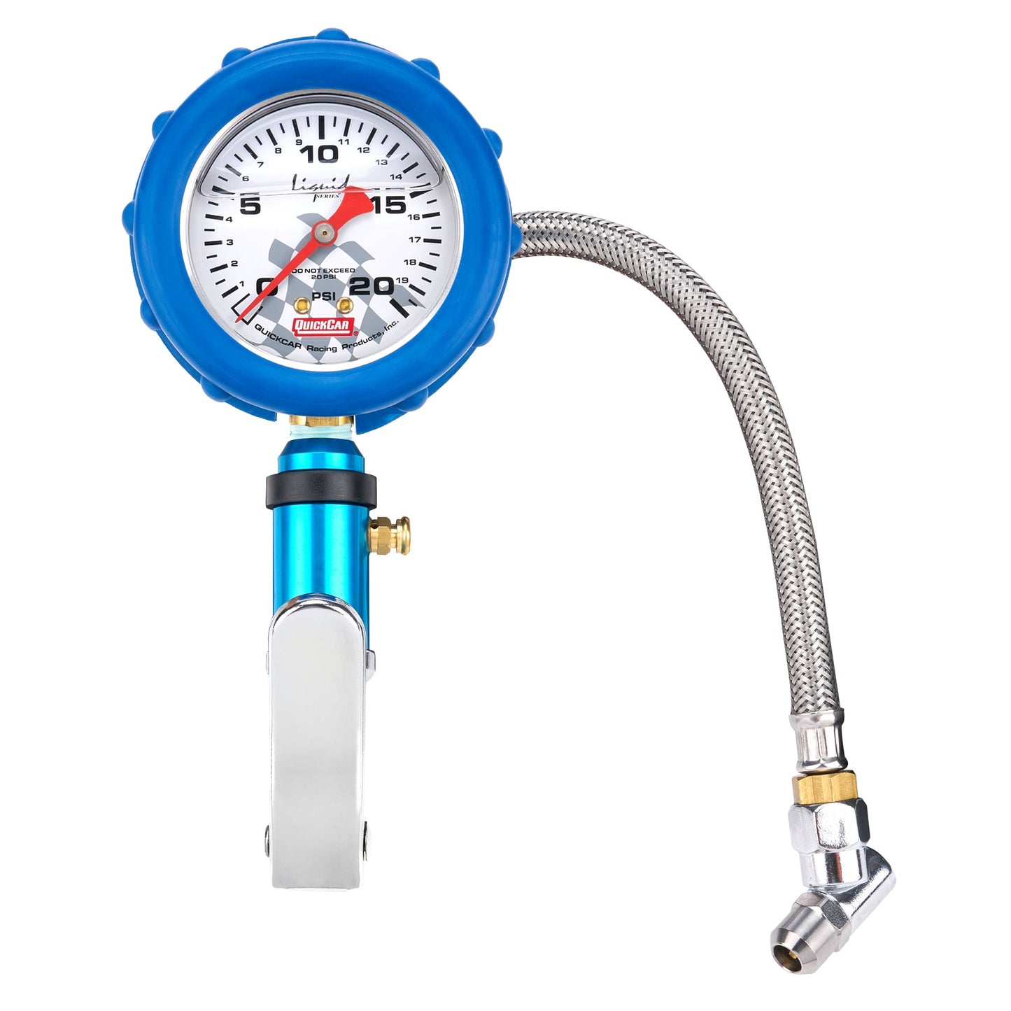 Tire Inflator 0-20psi Liquid QUICKCAR RACING PRODUCTS