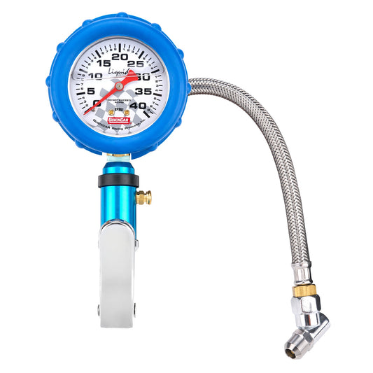 Tire Inflator 0-40psi Liquid QUICKCAR RACING PRODUCTS