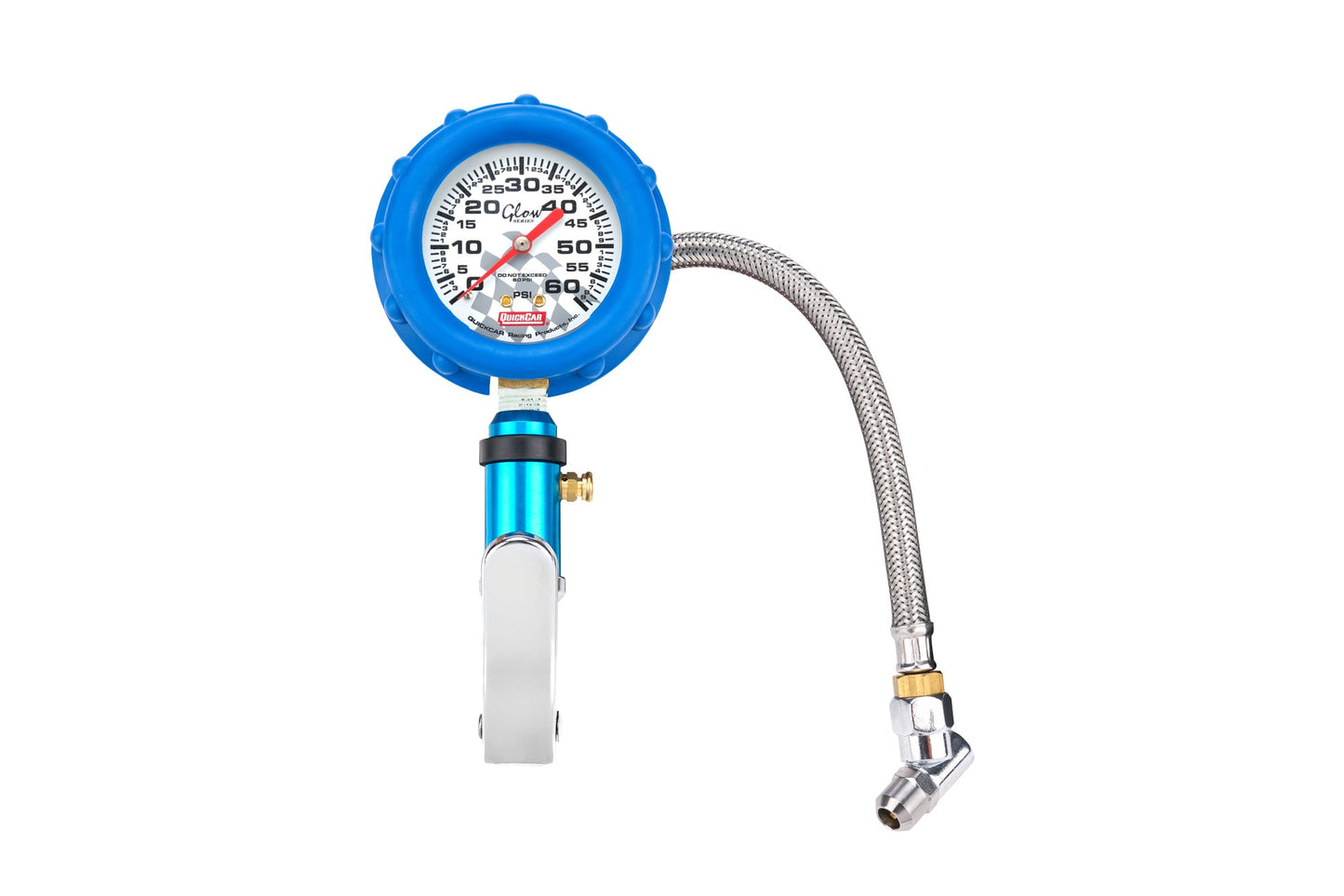 Tire Inflator 0-60psi Glow QUICKCAR RACING PRODUCTS