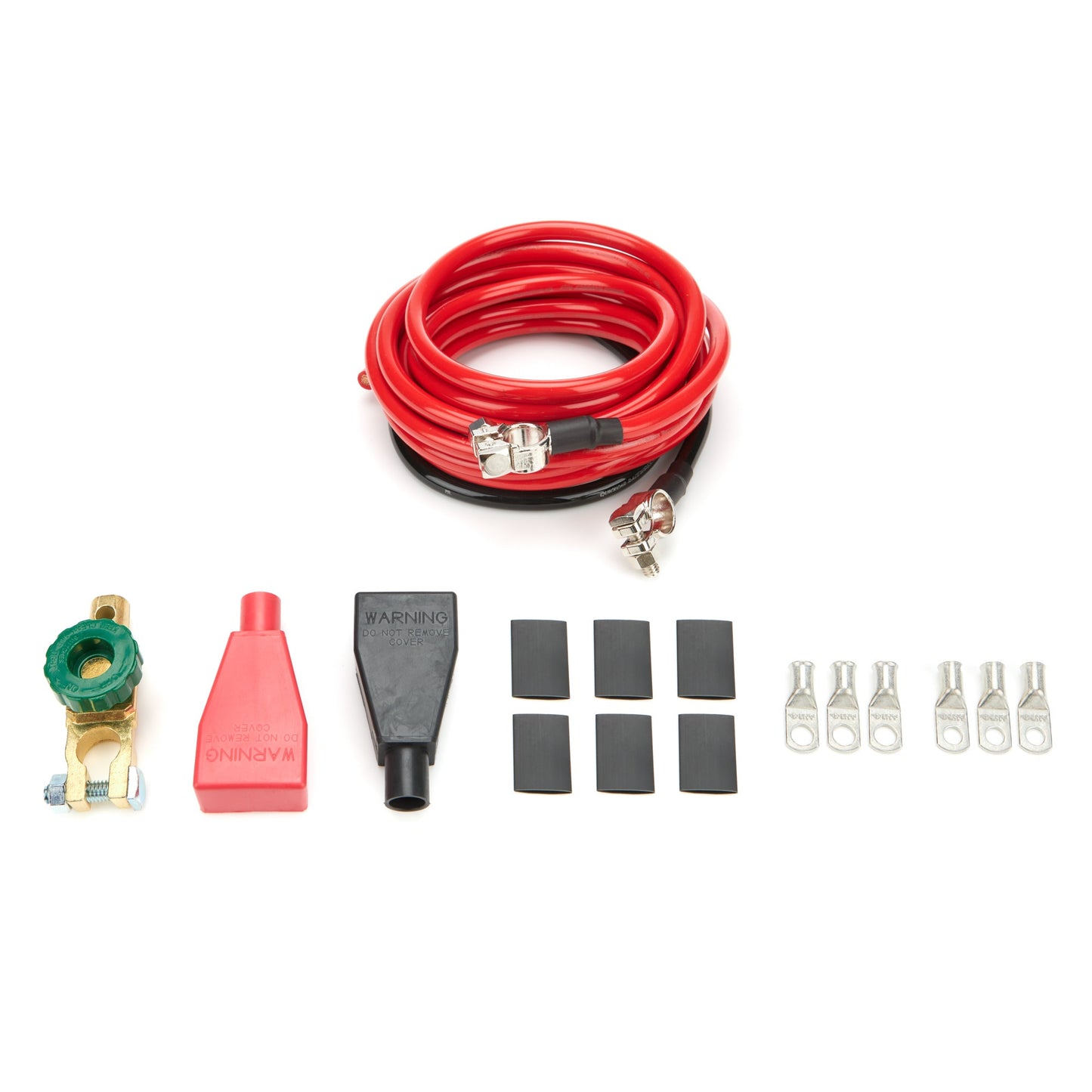 Battery Cable Kit 4 Ga. 15ft Red & 2ft Black QUICKCAR RACING PRODUCTS