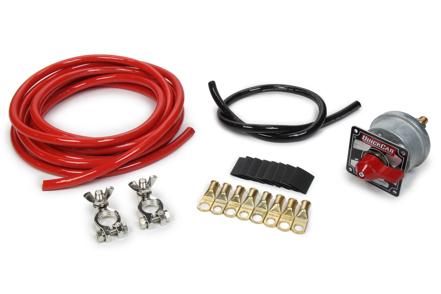 Battery Cable Kit 4 Gauge w/ MDS QUICKCAR RACING PRODUCTS