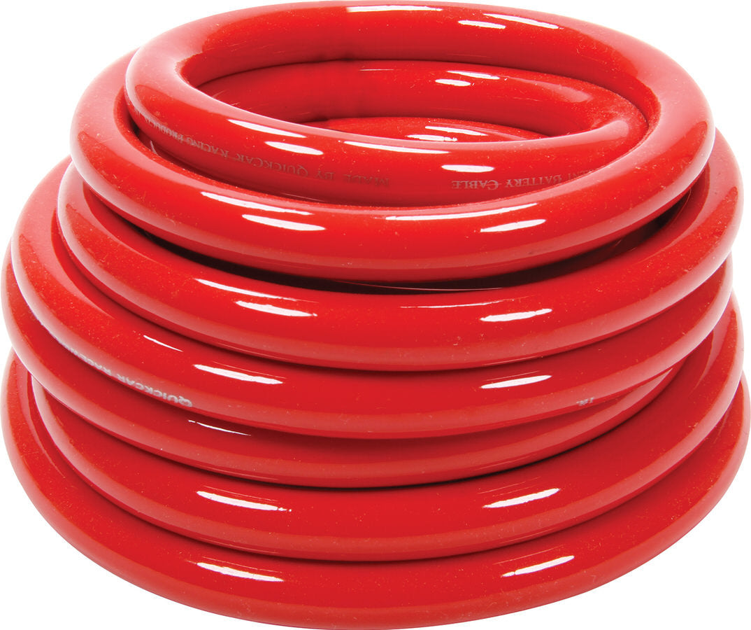 Power Cable 2 Gauge Red 15Ft QUICKCAR RACING PRODUCTS