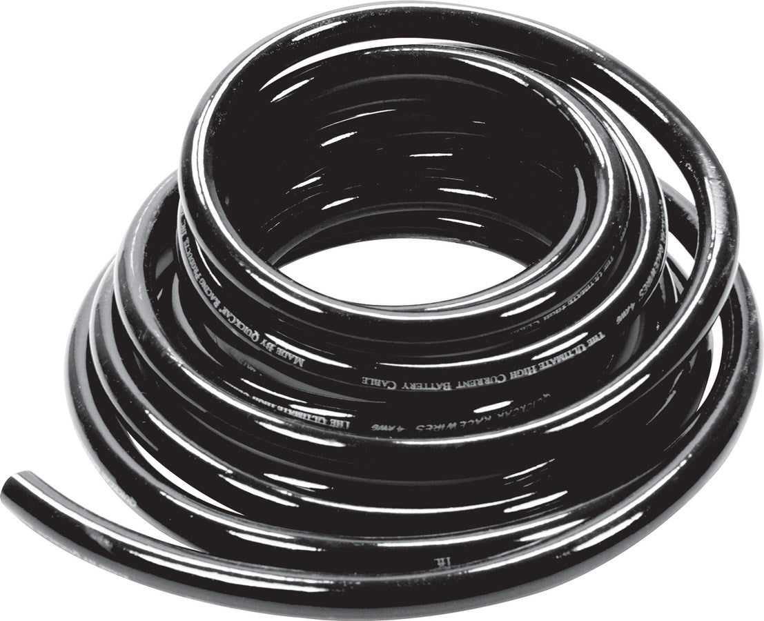 Power Cable 4 Gauge Blk 15Ft QUICKCAR RACING PRODUCTS
