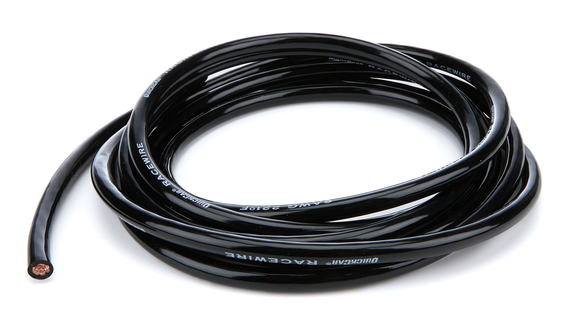 Battery Cable  6 Gauge Black  10ft Length QUICKCAR RACING PRODUCTS