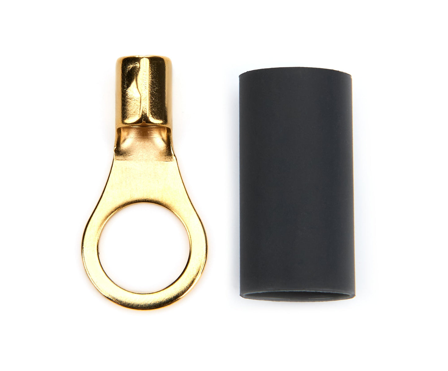 Ring Terminal 3/8in 10- 12 Ga w/Heat Shrink Pair QUICKCAR RACING PRODUCTS