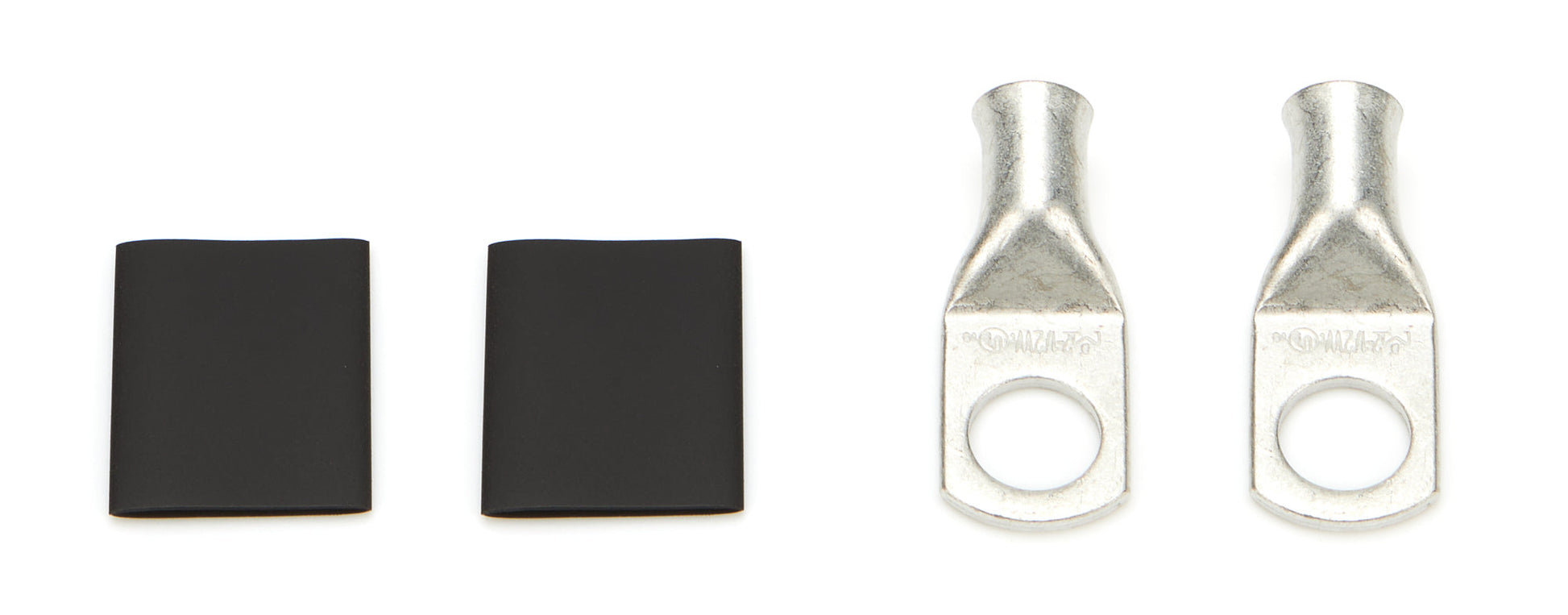 Power Ring 2 AWG 1/2in Hole Pair w/Heat Shrink QUICKCAR RACING PRODUCTS