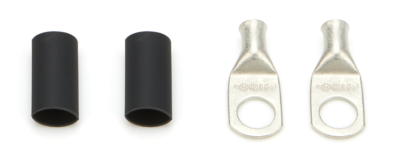 Ring Terminals 5/16in 6 Ga w/Heat Shrink QUICKCAR RACING PRODUCTS