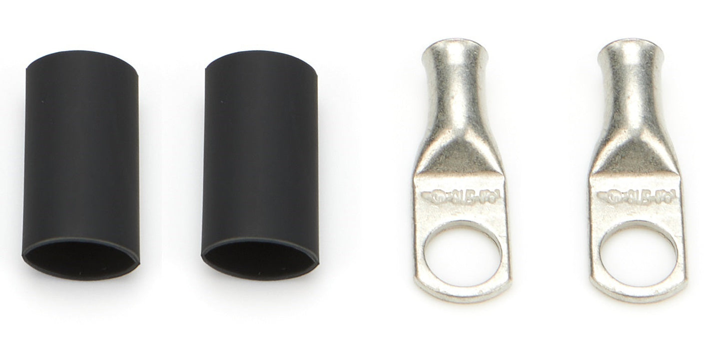 Ring Terminals 1/2in 6 Ga w/Heat Shrink QUICKCAR RACING PRODUCTS