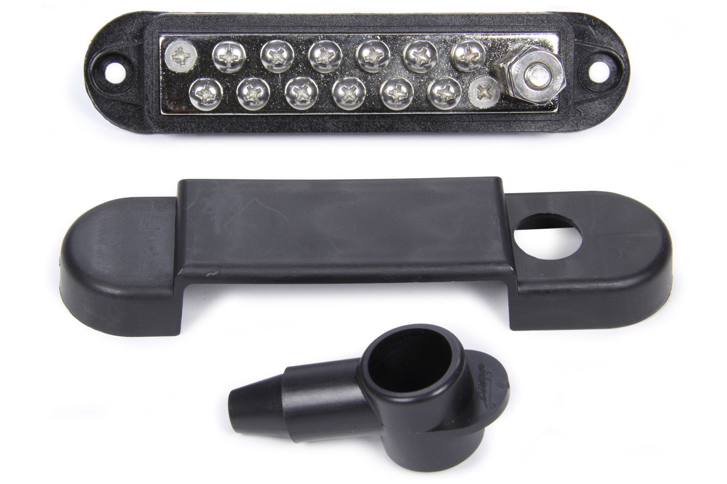 Black Terminal Buss Bar w/Covers QUICKCAR RACING PRODUCTS