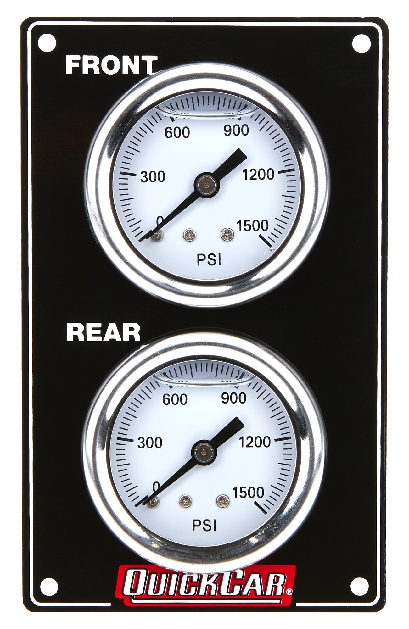 Mini Brake Bias Gauge Panel Vertical Black QUICKCAR RACING PRODUCTS