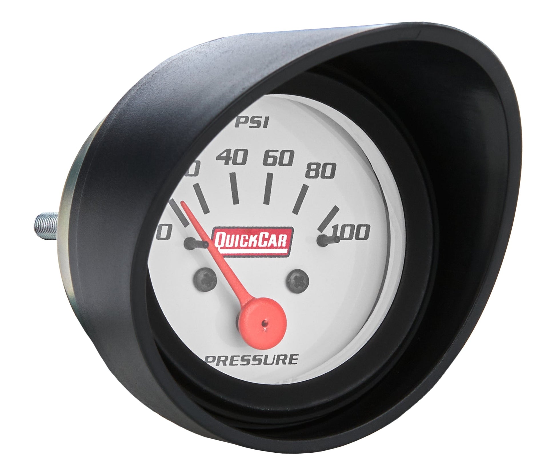 Gauge Visor Black 2-1/16in Gauges QUICKCAR RACING PRODUCTS