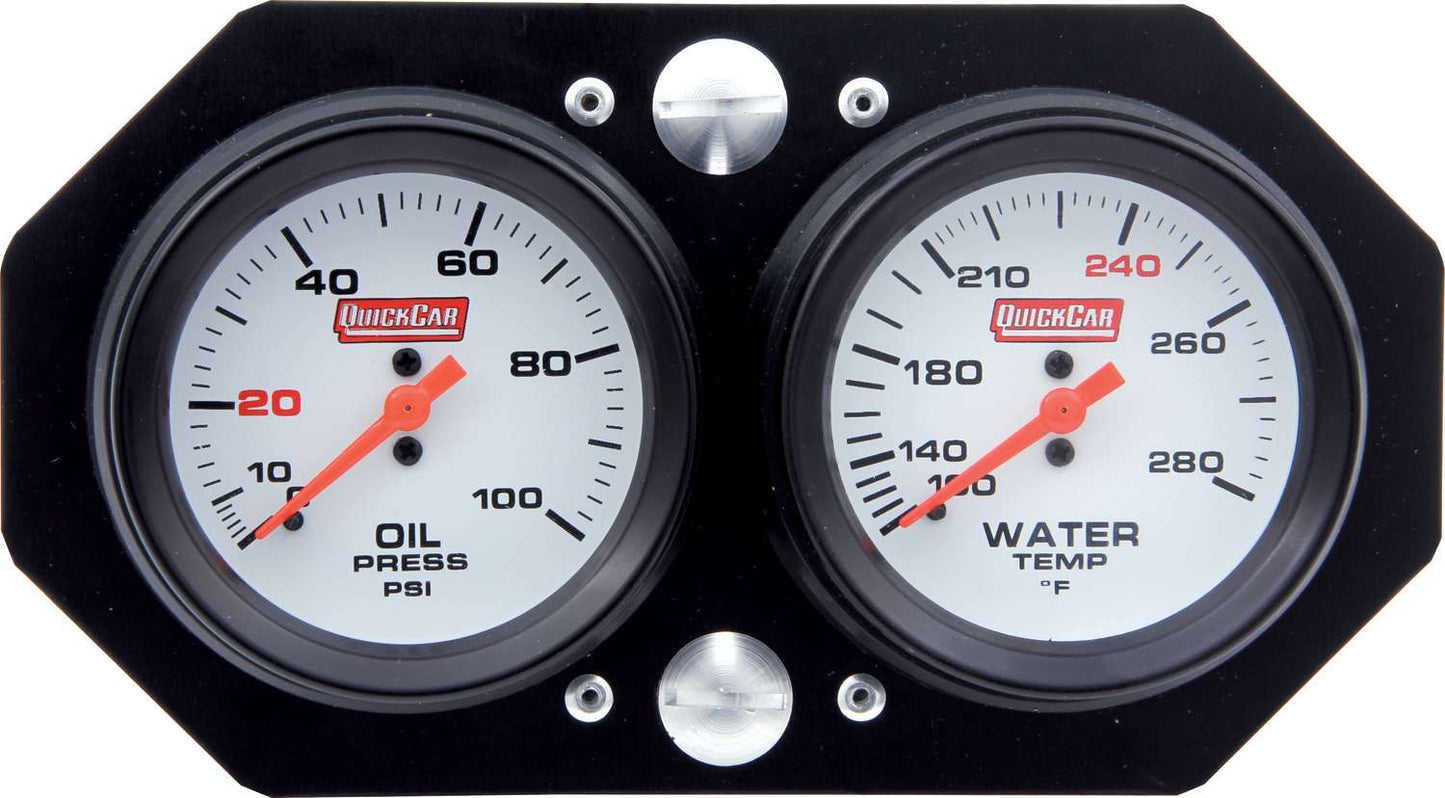 Gauge Panel Pro Sprint Vertical Mnt QUICKCAR RACING PRODUCTS