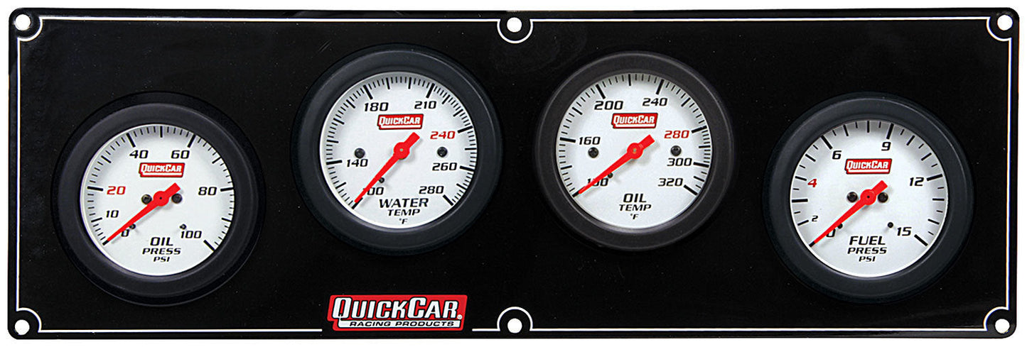 4 Gauge Extreme Panel OP/WT/OT/FP QUICKCAR RACING PRODUCTS