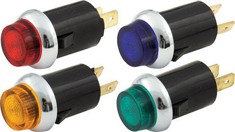 Warning Light Kit 3/4in Red/Blue/Green/Amber QUICKCAR RACING PRODUCTS
