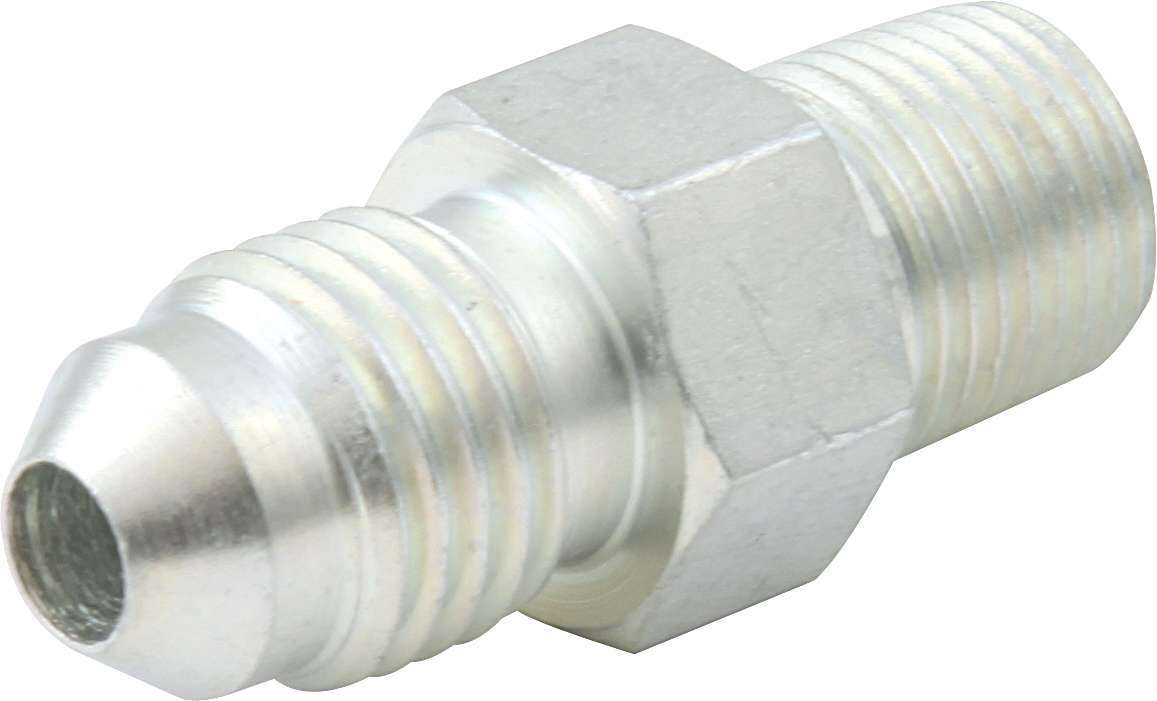 Gauge Adapter 1/8in NPT Male to -4an Male QUICKCAR RACING PRODUCTS