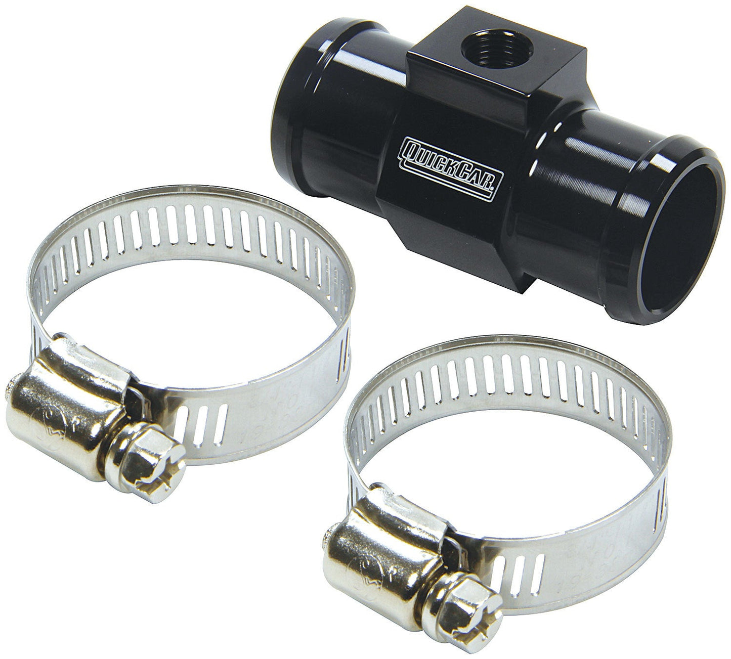 Temp Adapter 1in Hose w/ 1/8in NPT Port QUICKCAR RACING PRODUCTS