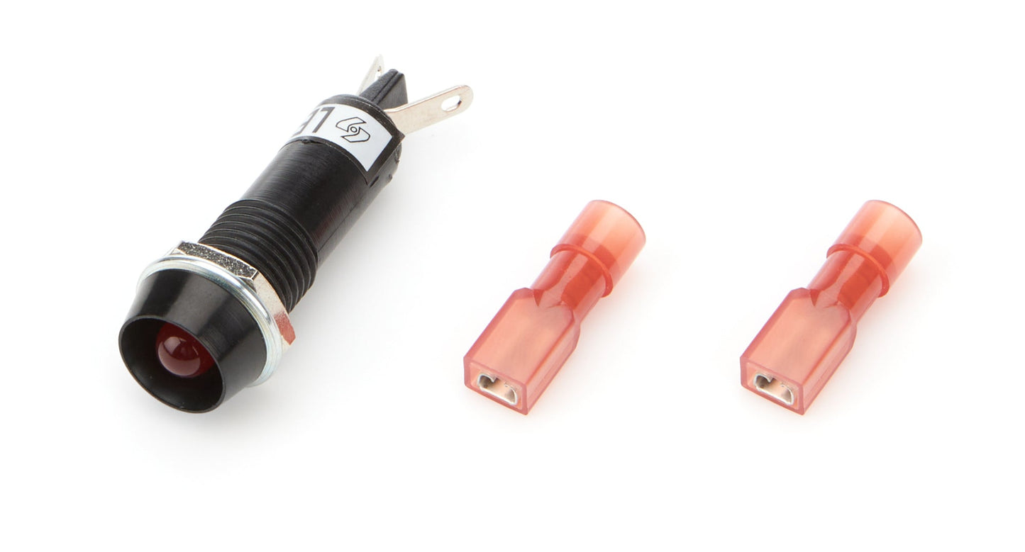 Warning Light 3/8in Red QUICKCAR RACING PRODUCTS