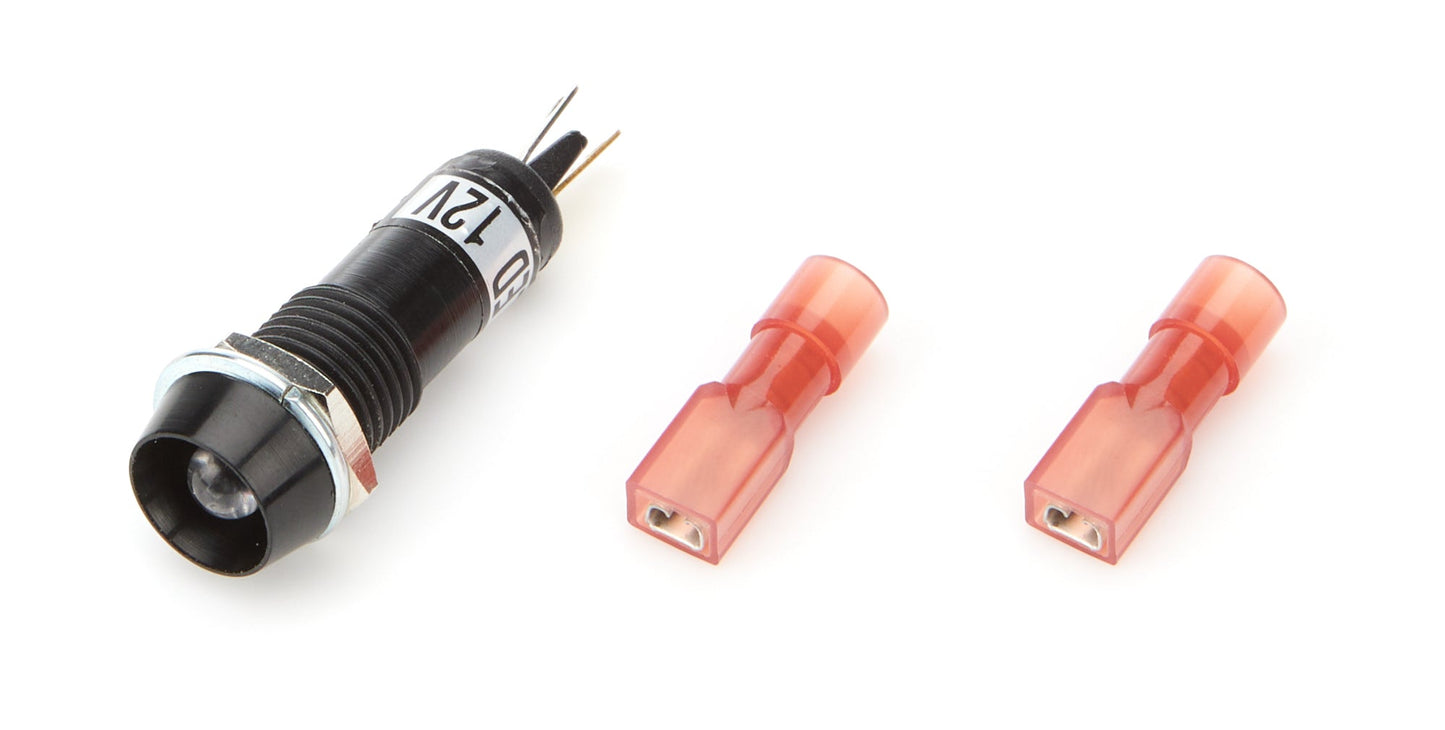 Warning Light 3/8in White QUICKCAR RACING PRODUCTS