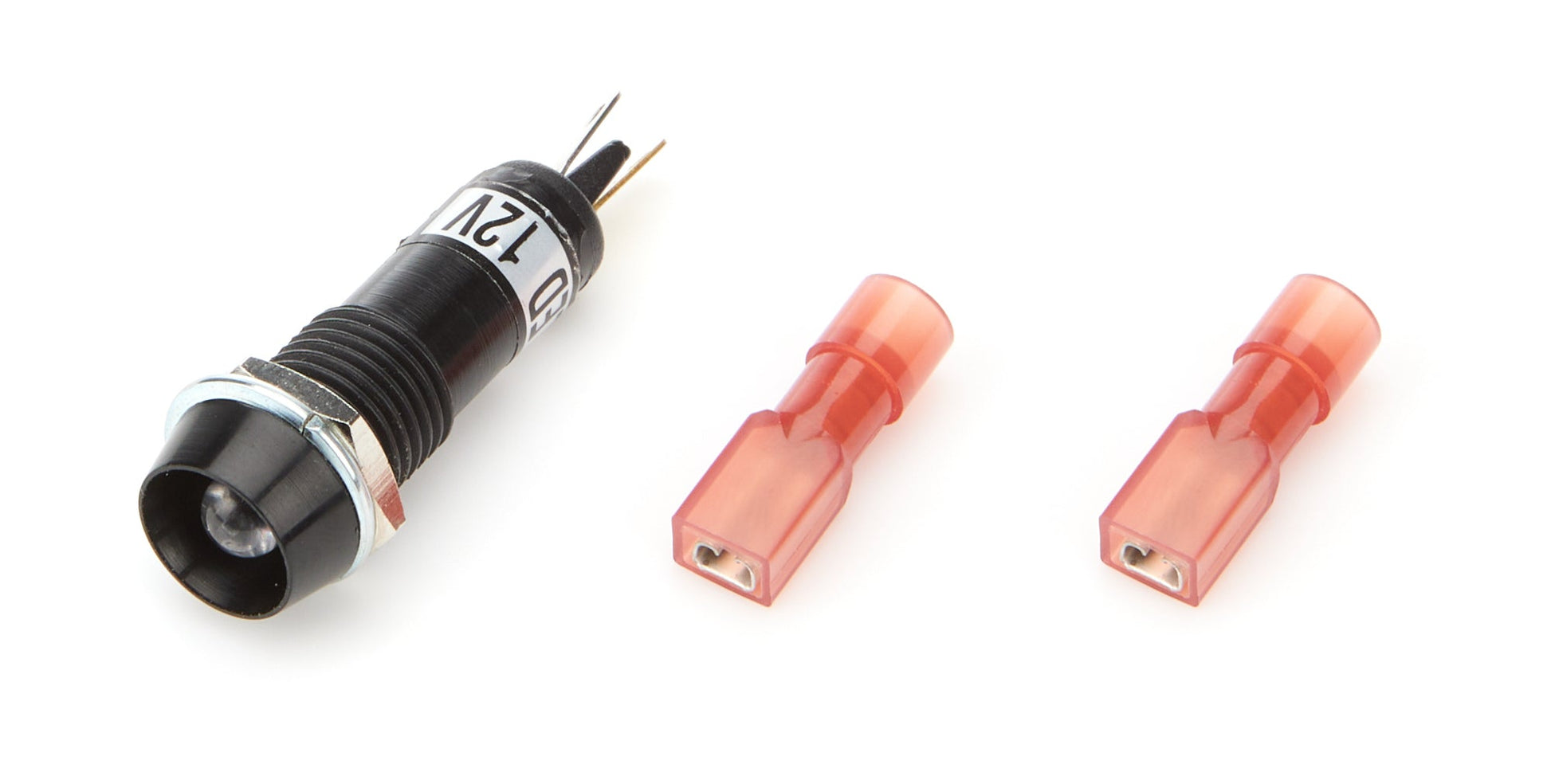 Warning Light 3/8in White QUICKCAR RACING PRODUCTS